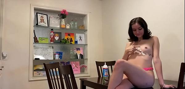  Paris First Amateur Video with Whip Cream Galore & Pink Panties